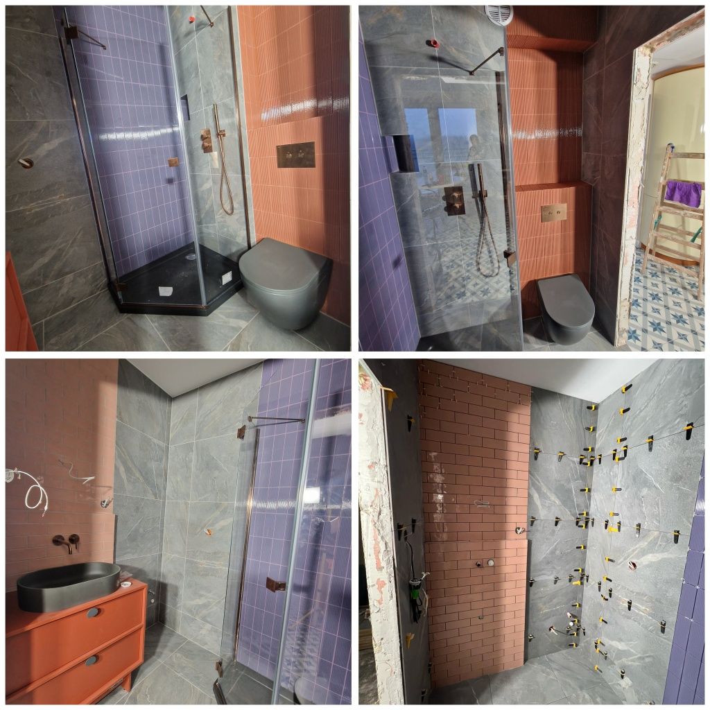 Prace wykończeniowe, Hydraulika, Elektryka