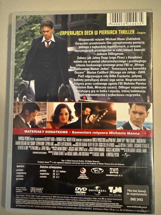 Film Wrogowie Publiczni DVD