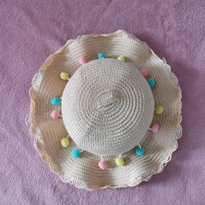 Kapelusz przeciwsłoneczny dla dziewczynki