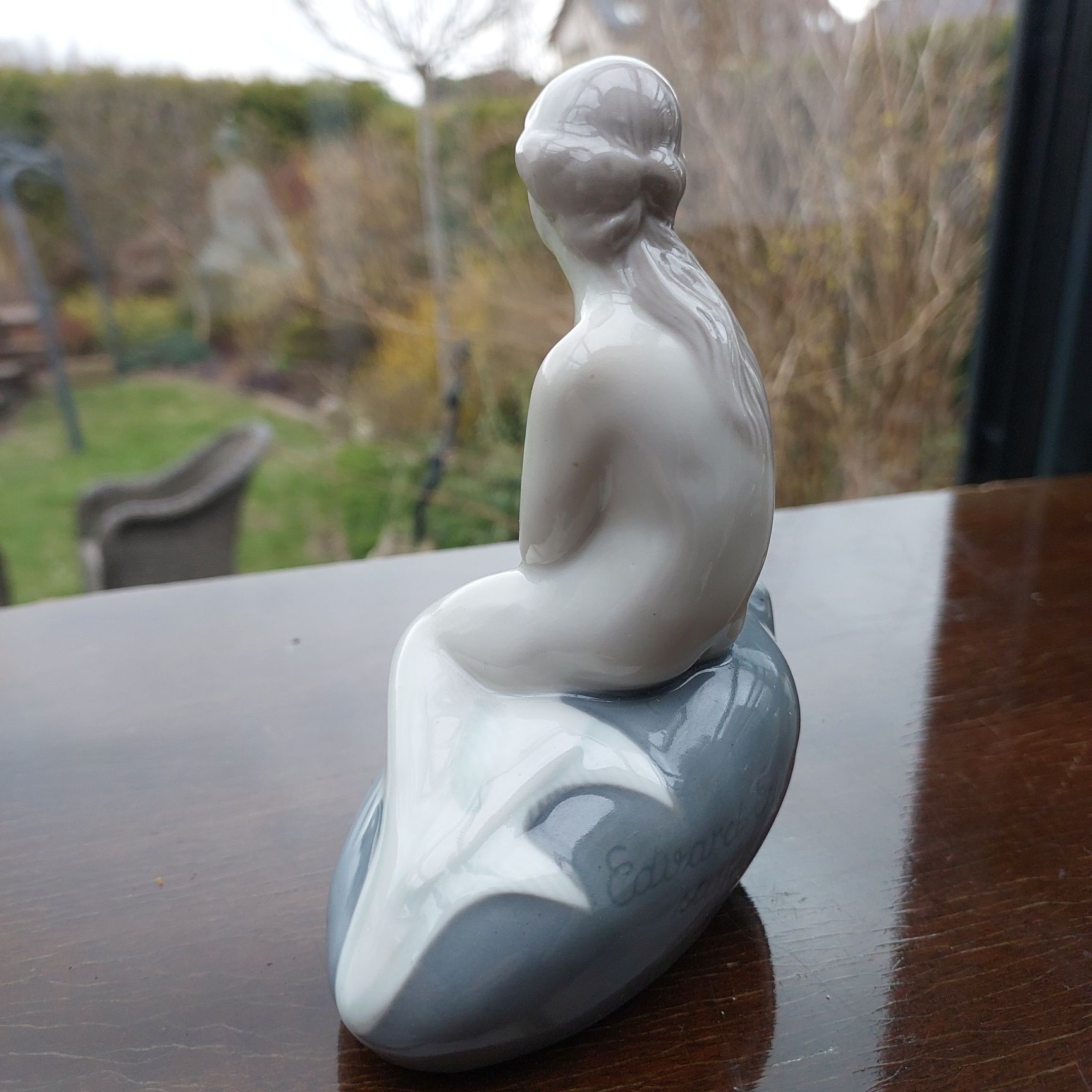 Porcelanowa figurka GDR duńska syrena