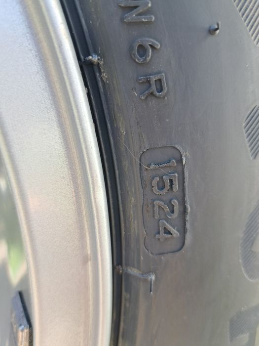 Нові зимові шини 195/60R16 Firestone WinterHawk 4 диски сітроен R16