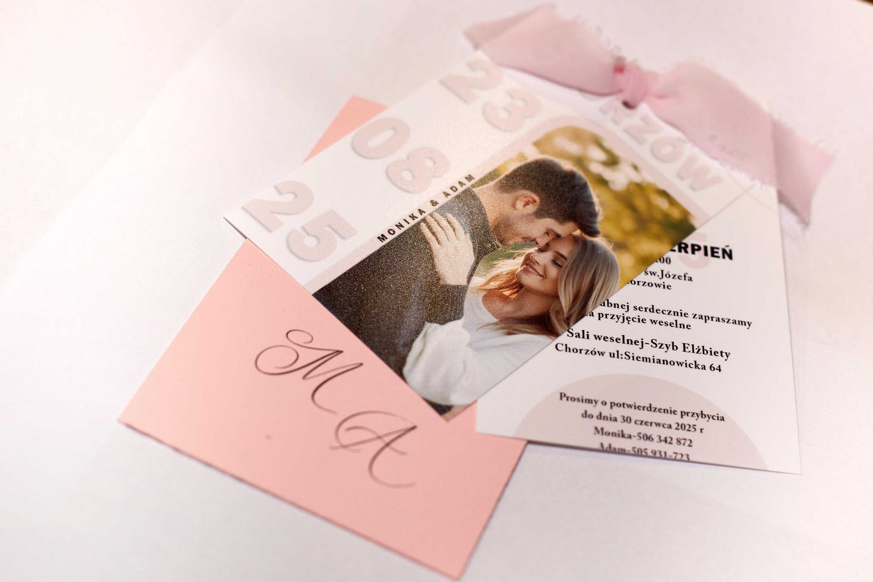 Stylowe Zaproszenie z Fotografią – Wyjątkowa Personalizacja