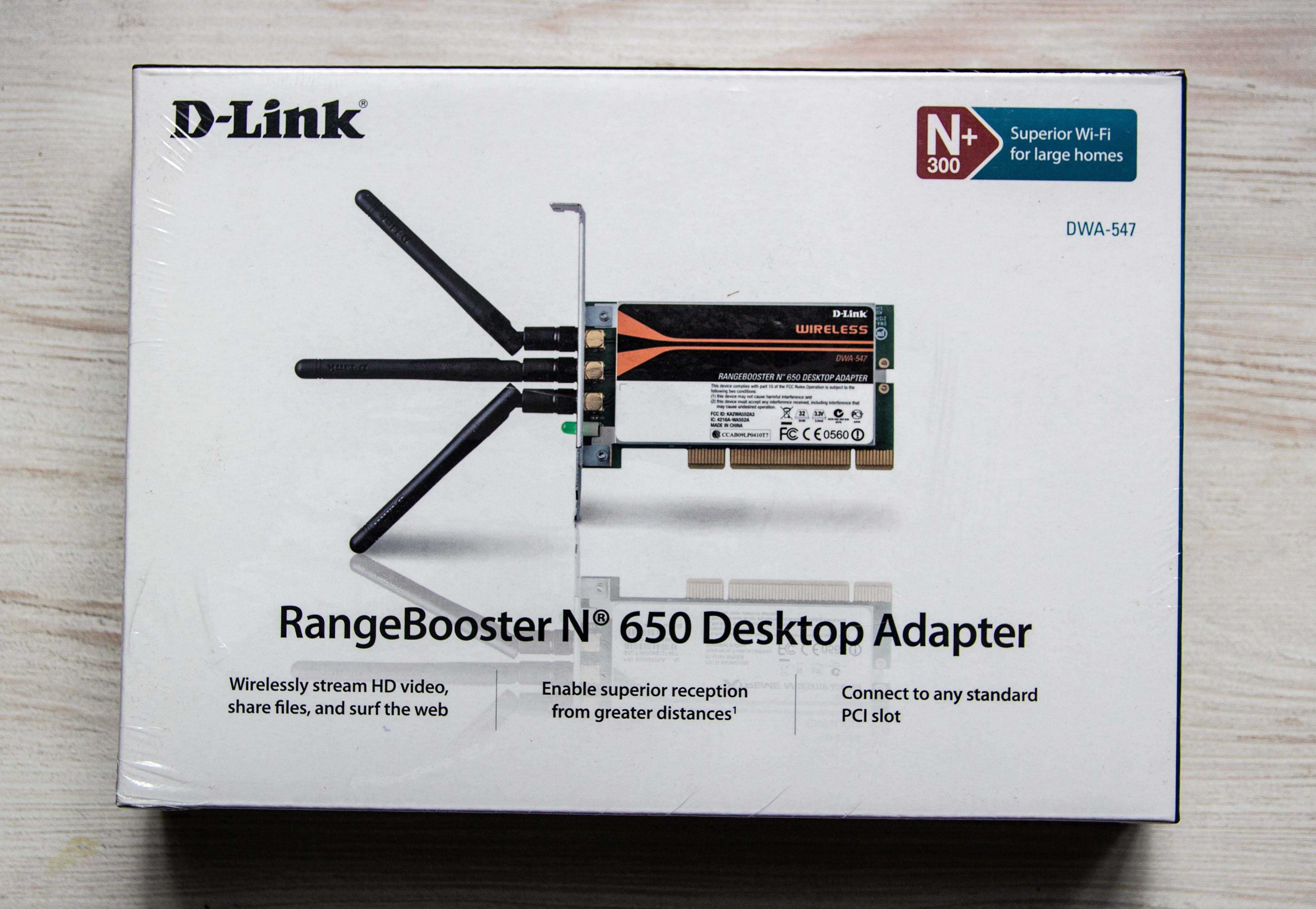 Wi-Fi адаптер D-Link DWA 525 547