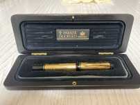 Caneta Parker Duofold ouro