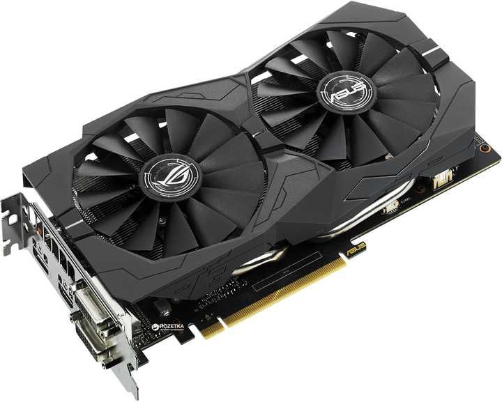 Відеокарта Asus PCI-Ex GeFor GTX 1050 Ti ROG Strix OC 4GB GDDR5 128bit