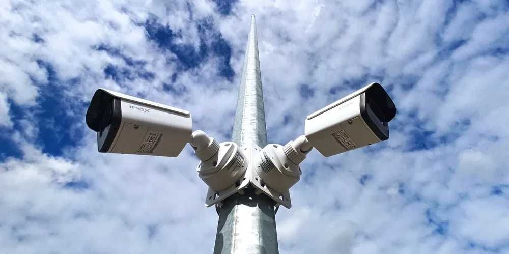 Kamery Monitoring CCTV Elektryk Elektryka Bramy Sieć Alarm