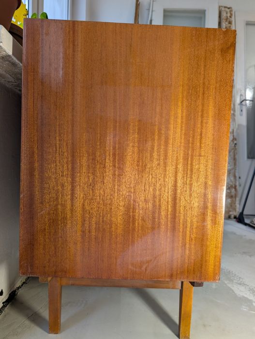 Komoda PRL Violetta jamnik wysoki połysk