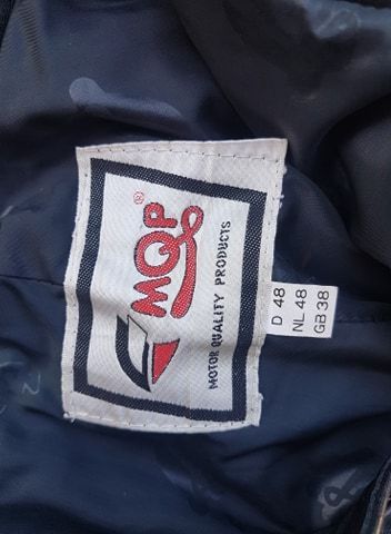 spodnie skórzane motocyklowe czarne mop mqp roz. 48