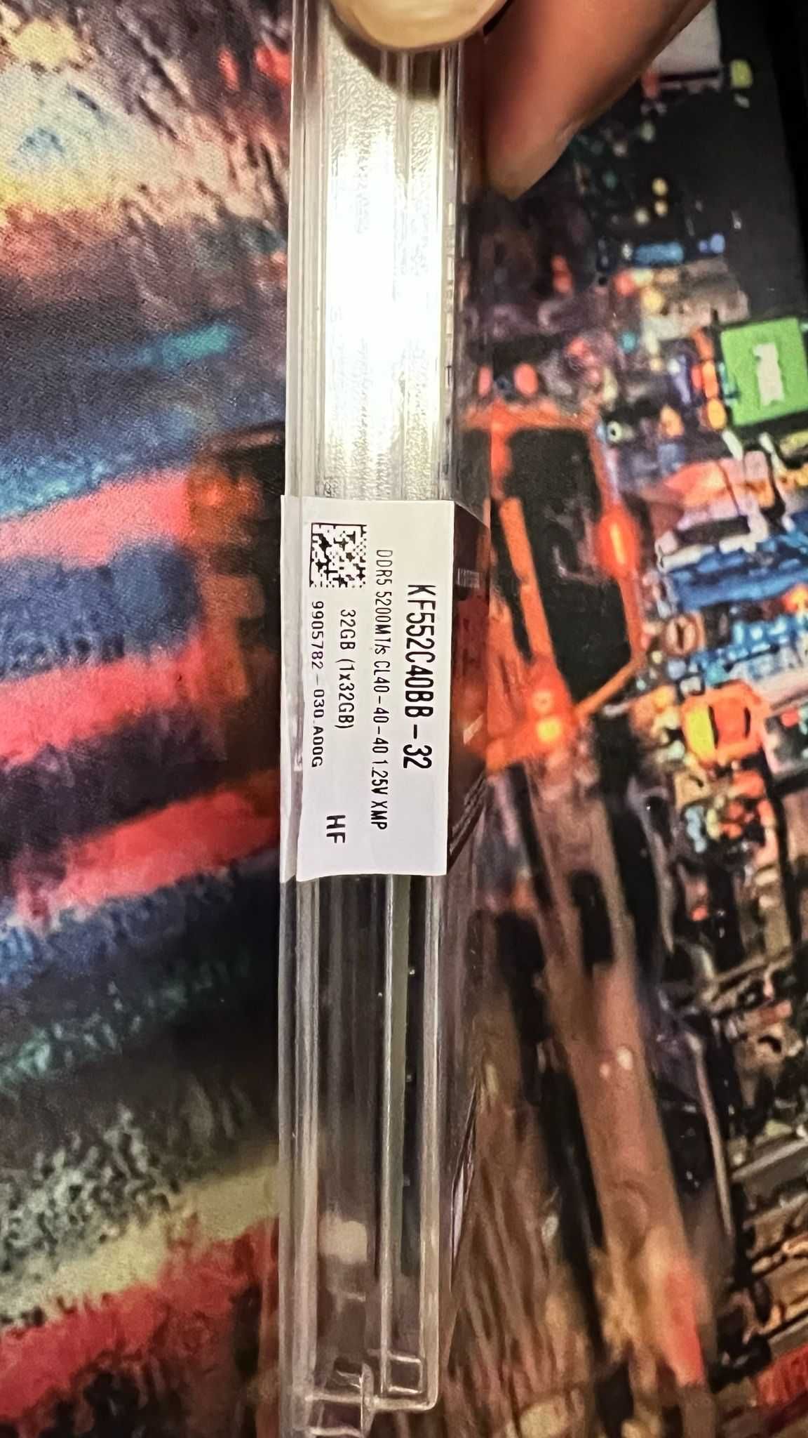 Pamięć RAM Kingston Fury Beast 32GB X 1  (DDR5 5200M CL401.25v XMP)