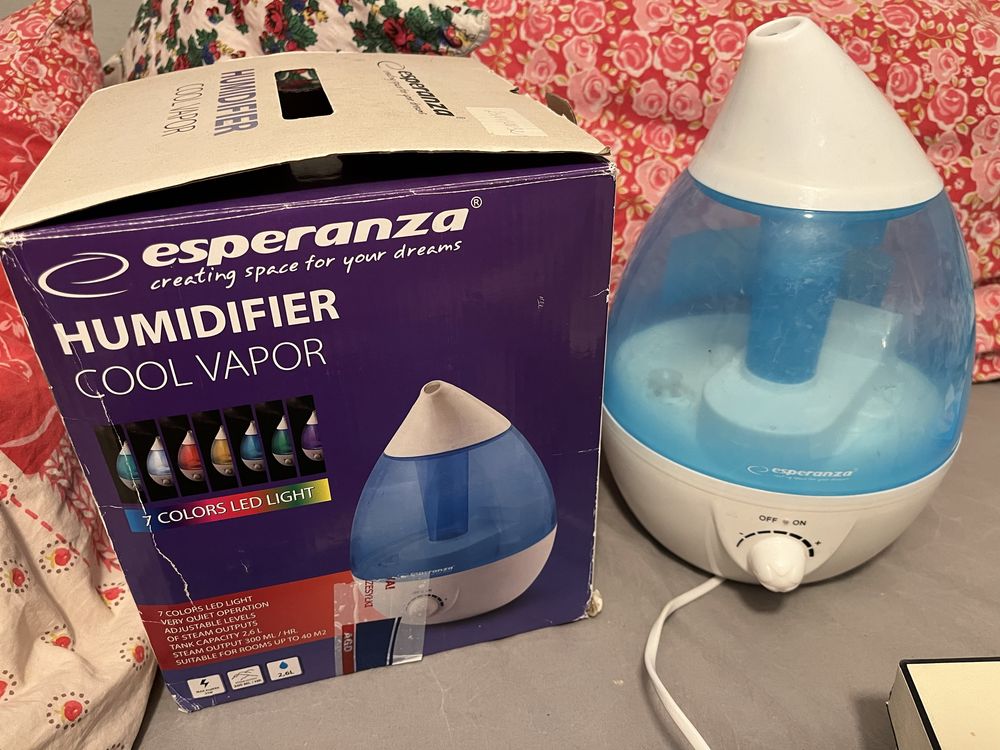 Nawilżacz powietrza Esperanza Cool Vapor EHA005 2,6 l