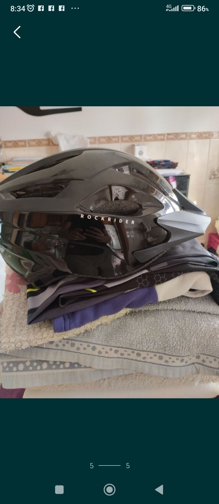 Capacete rockrider tamanho L