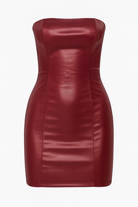 Nowa sukienka skórzana M