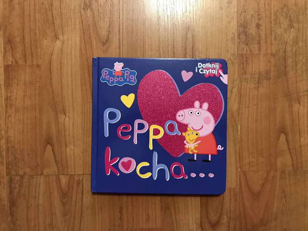 Książka książeczka Świnka Peppa sensoryczna