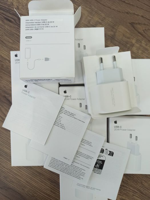 ORIGINAL!Зарядка Apple 20W/Вт USB-C Power Adapter БЫСТРАЯ iPhone iPad