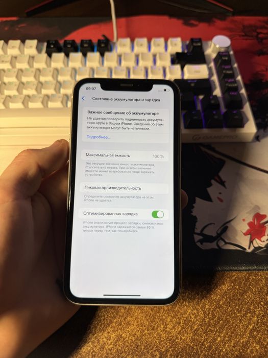 Iphone XR 64gb 100% акб