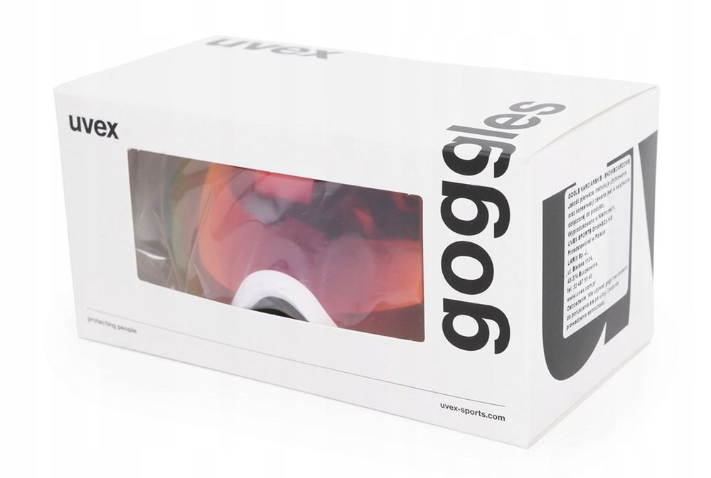 Uvex Gogle Uniwersalne Narciarskie Snowboardowe S2 Filtr Uv