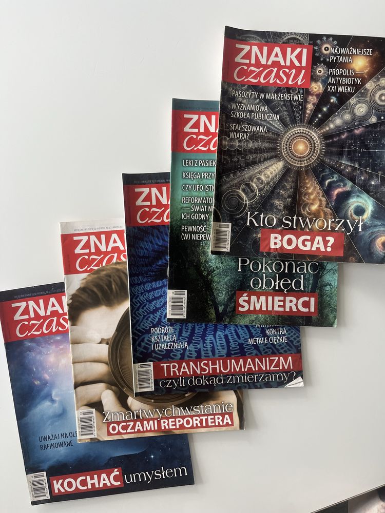 Czasopismo Znaki Czasu Rok 2023 5szt