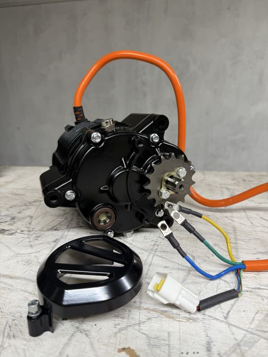 Редукторний електро мотор YM 1,5kw 72v для мотоциклів, скутерів