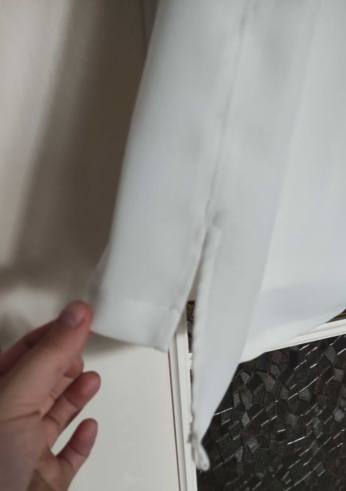 Biała bluzka Stradivarius m