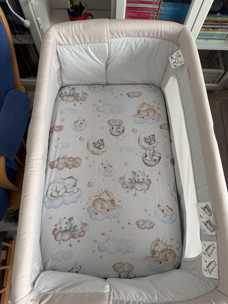 Łóżeczko/dostawka Next2me Chicco Dream, funkcja kołyski