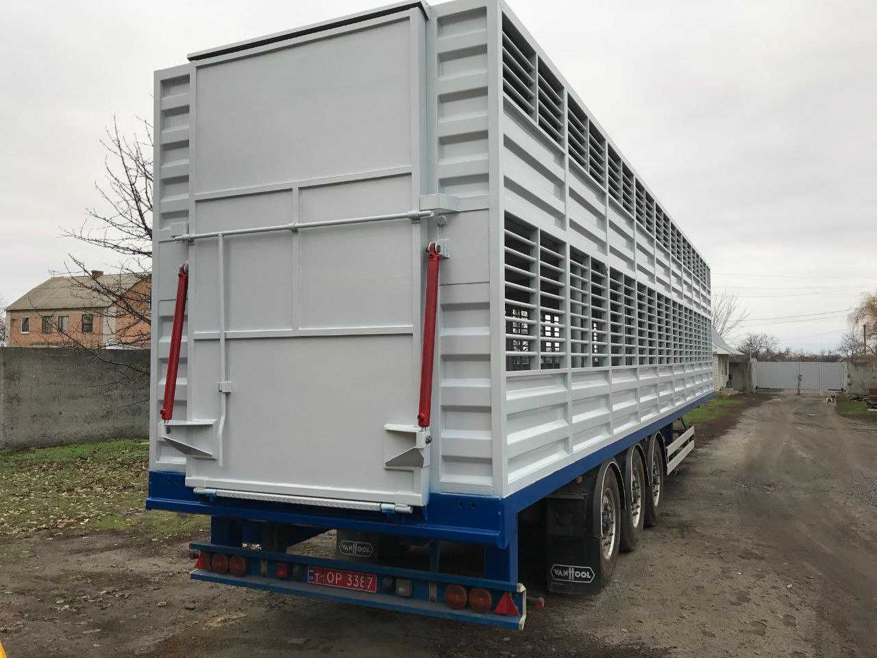 Продам напівпричіп Schmitz для перевезення тварин. (скотовоз) .