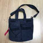 Torba alpha industries czarna na ramię shopper
