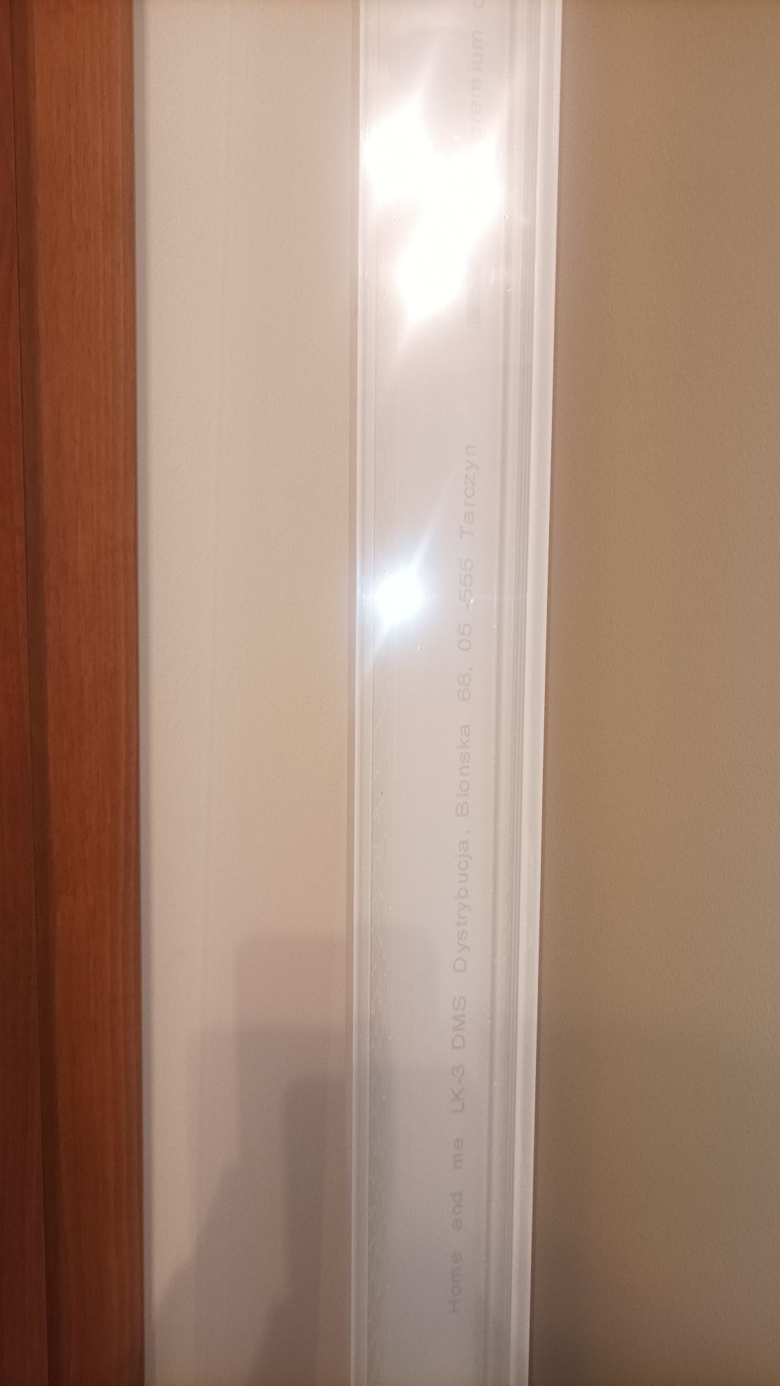 Listwa maskująca karnisz 2 m,nowa, 2000 mm, ledy, zaślepka,LK-3