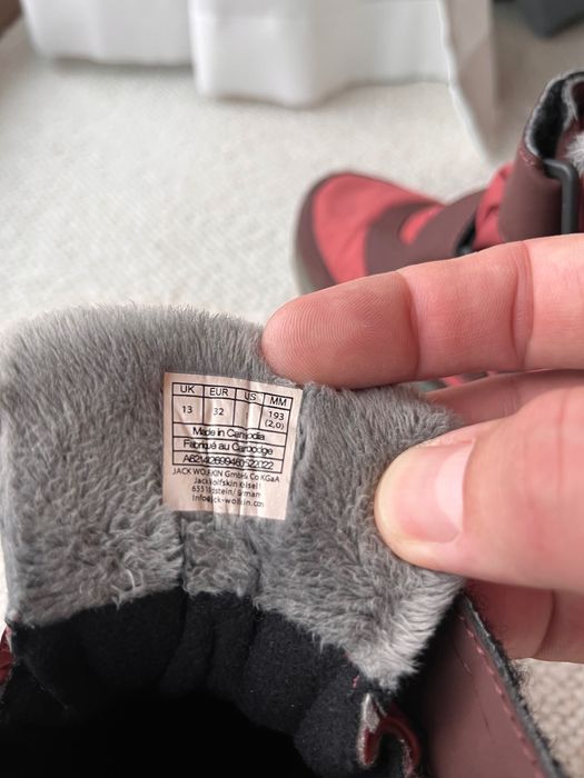 Buty Jack Wolfskin TEXAPORE UNISEX Śniegowce rozmiar 32 19,3 mm