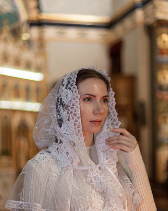 Палантин у церкву на хрещення, вінчання