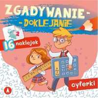 Zgadywanie - doklejanie. Cyferki - Sabina Grabias