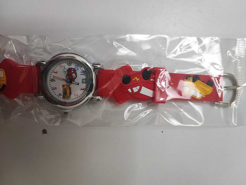 Relógio criança | carrinhos | Muito bonito e elegante | novo
