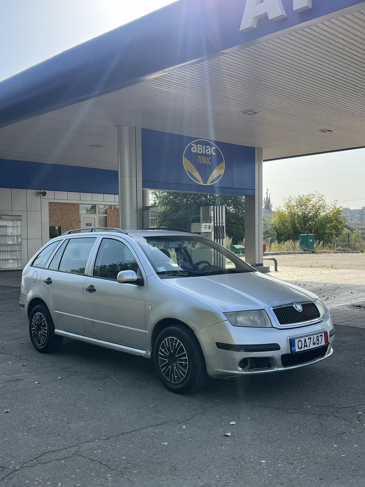 Skoda fabia 1.9 дизель, школа фибия