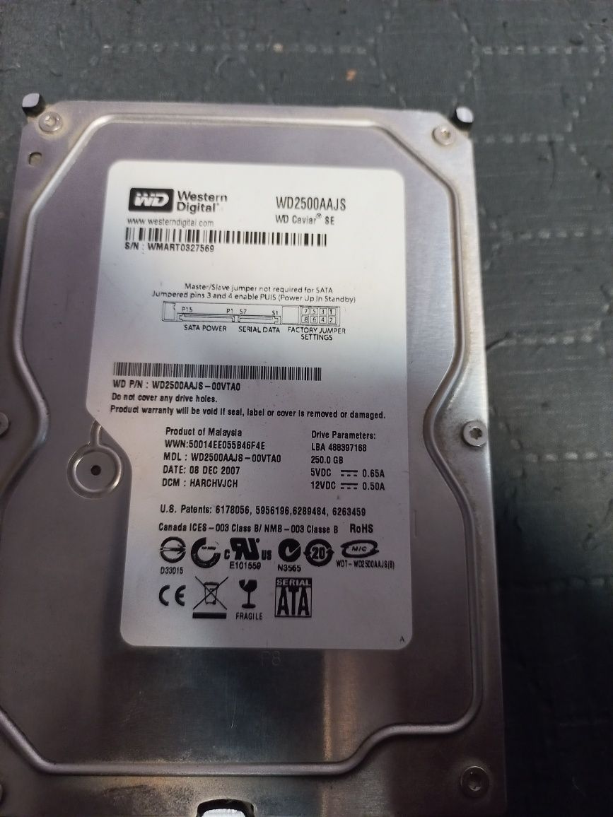 Блок питания 350w hdd wd2500aajs