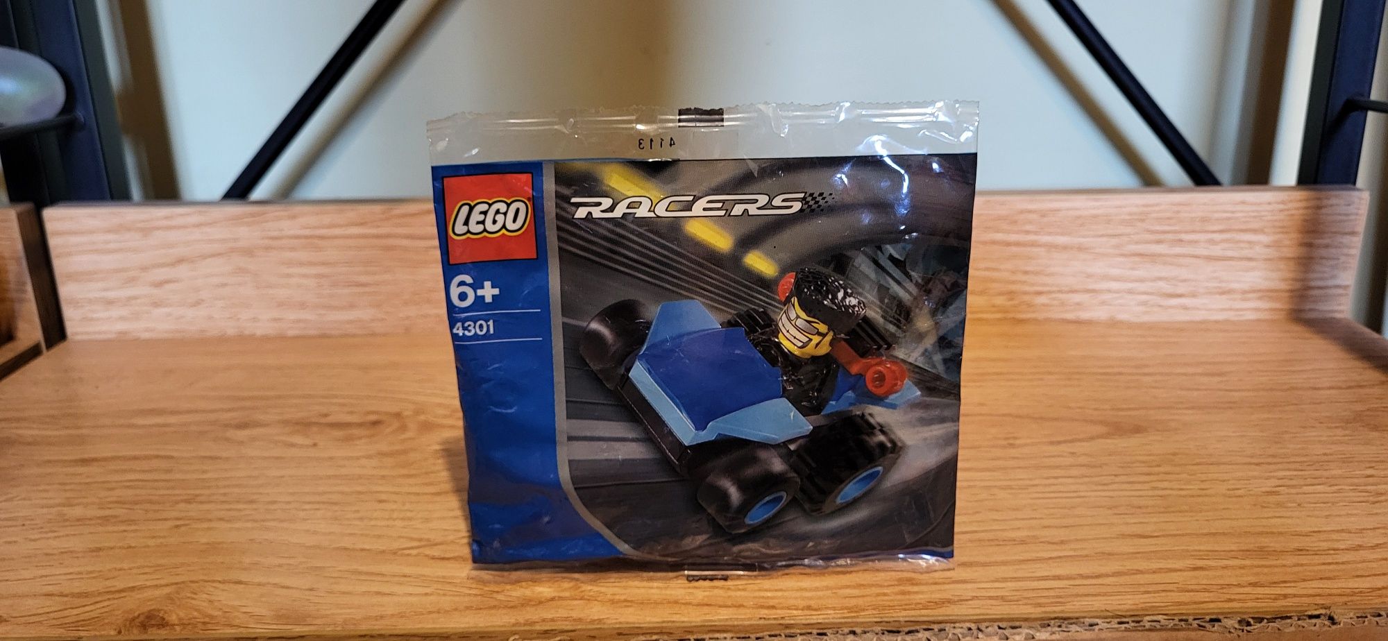 Lego Racers 4301 Niebieska kula Wyścigowy saszetka z klockami