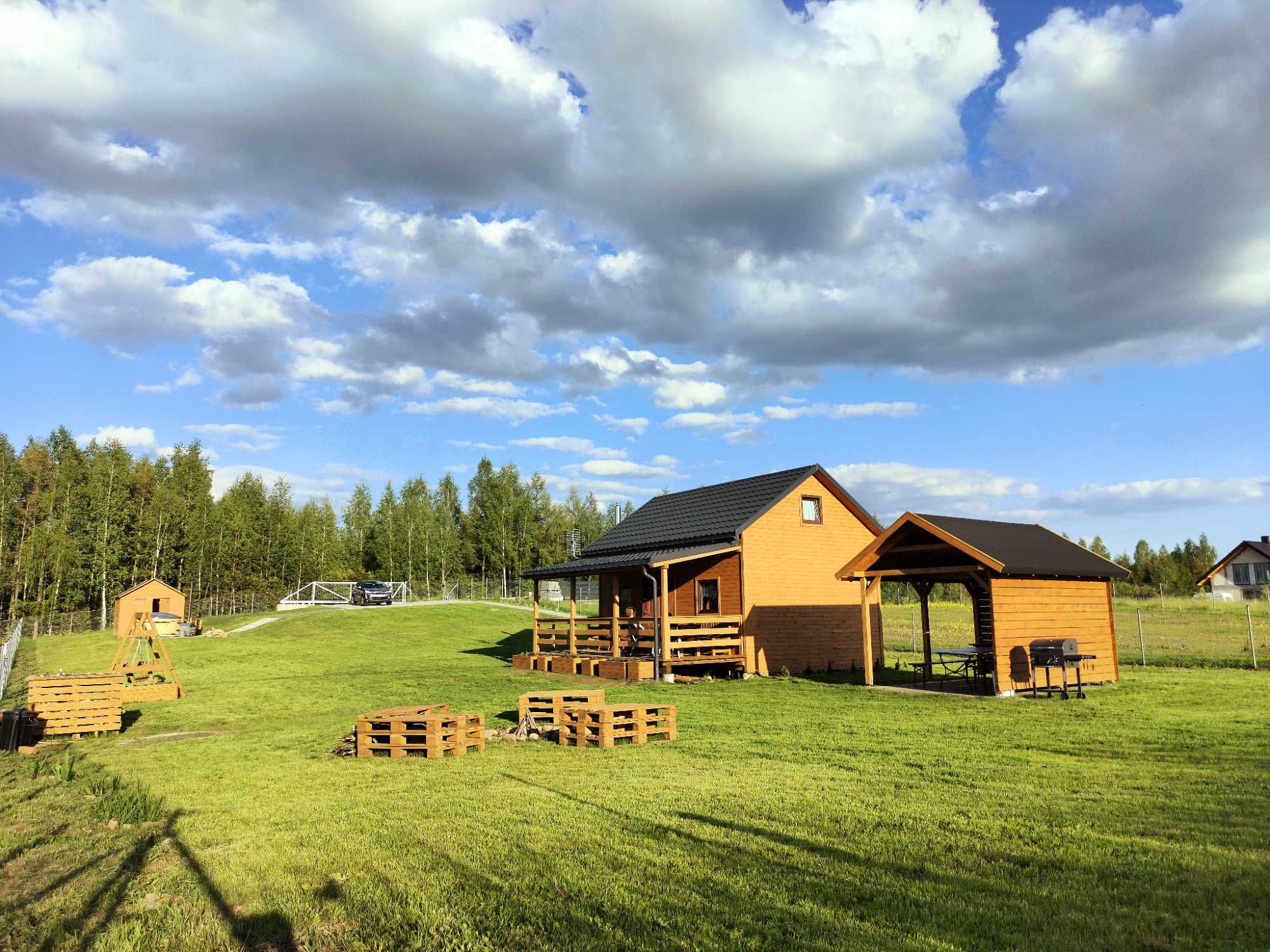 Nowoczesny Domek na Mazurach   z Jacuzzi  oraz sauną