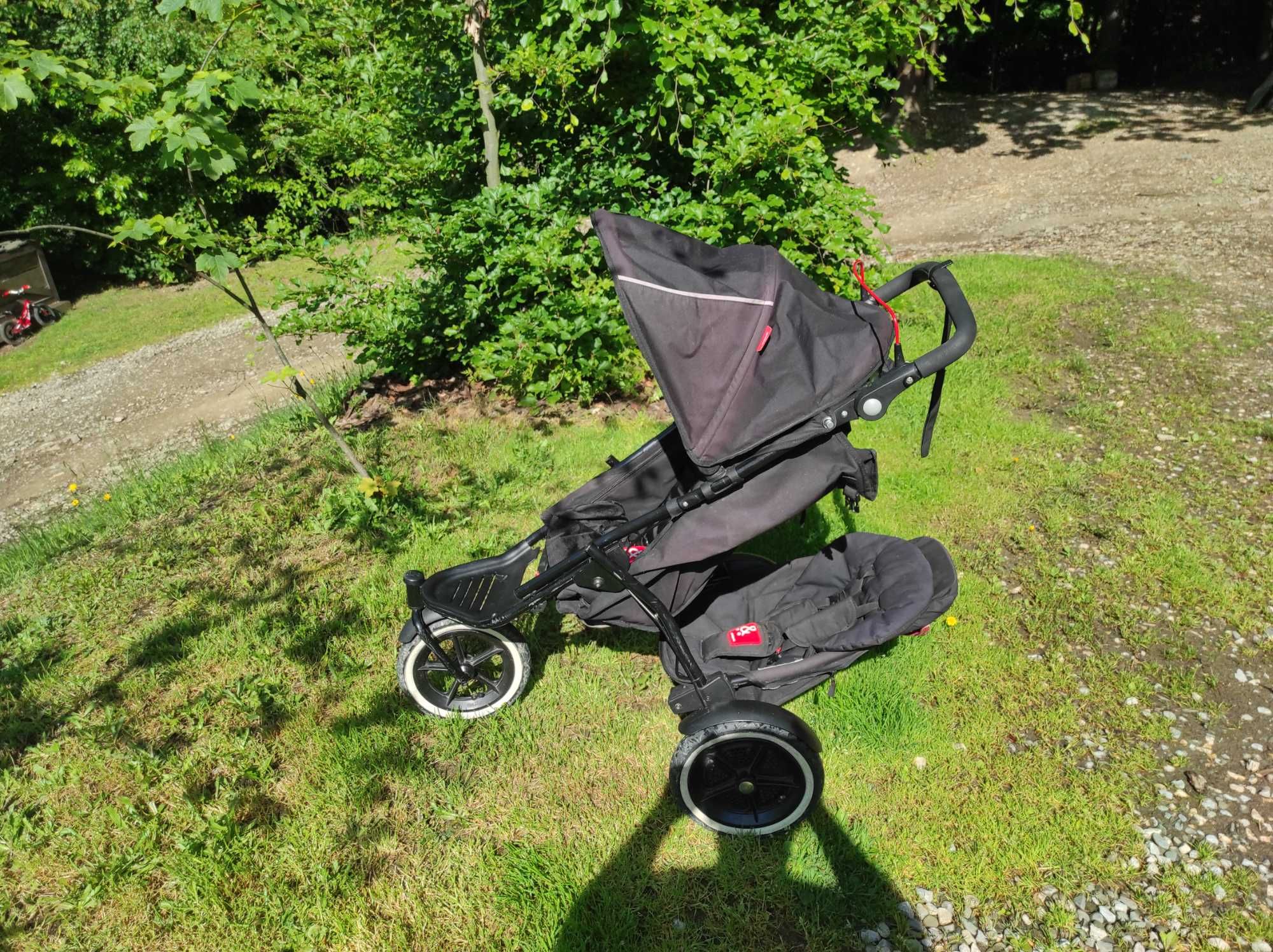 Wózek trekkingowy podwójny  phil&teds