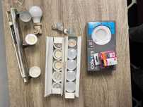 Zestaw 16 reflektorów LED lampa LED wodoodporna