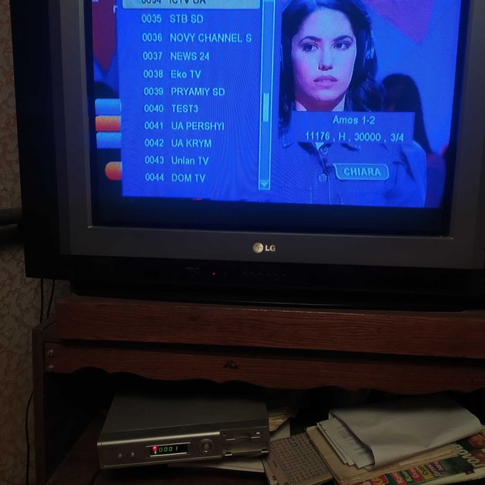 Укр канали Комплект  на два тел.супутникового тб  Спутниковая антена