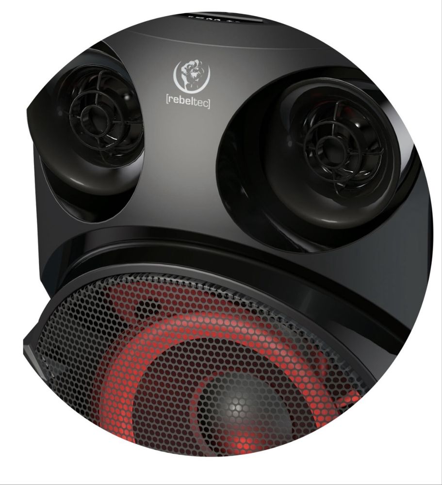 Głośnik Bluetooth REBELTEC SoundBox 630 Radio FM Czarny
