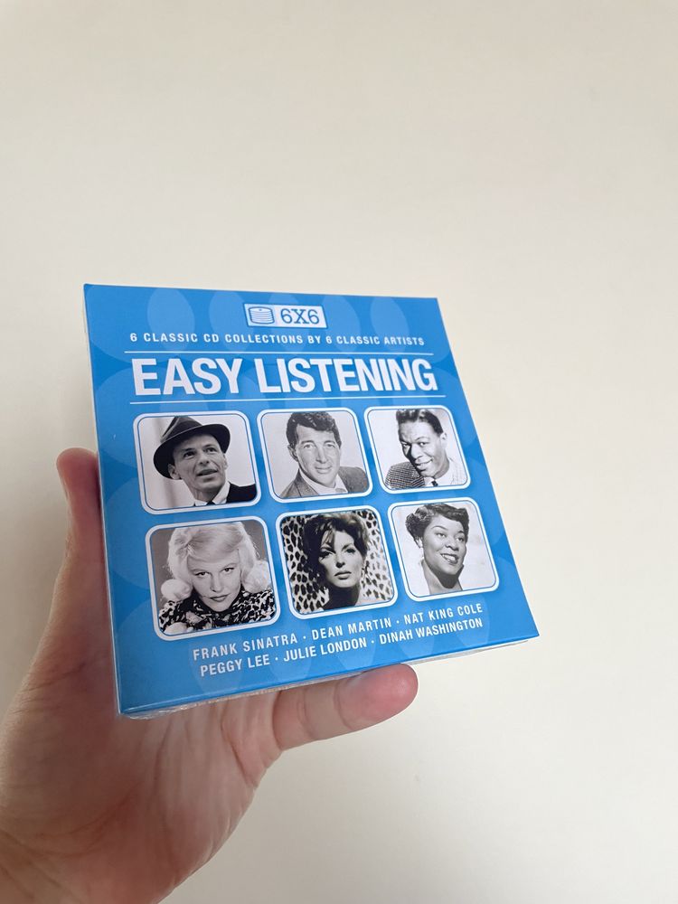 Музичний CD диск VARIOUS ARTISTS - 6X6 - Easy listening (6 CD)