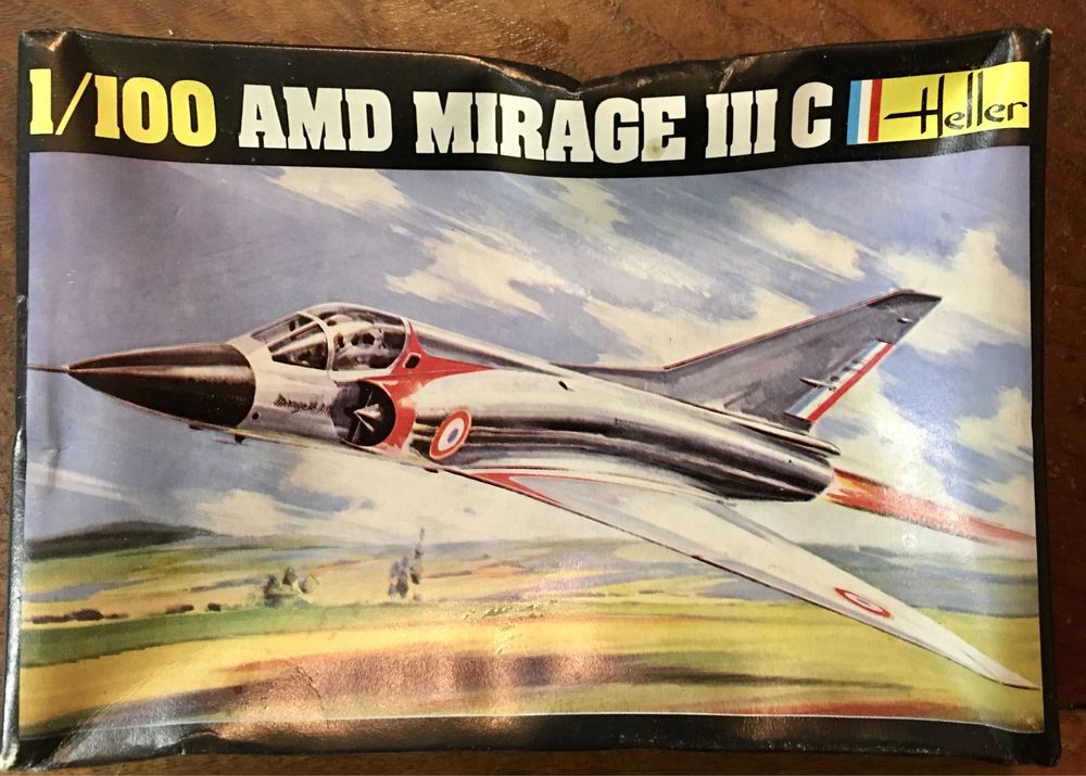 AMD Mirage III C Heller - kit de modelismo