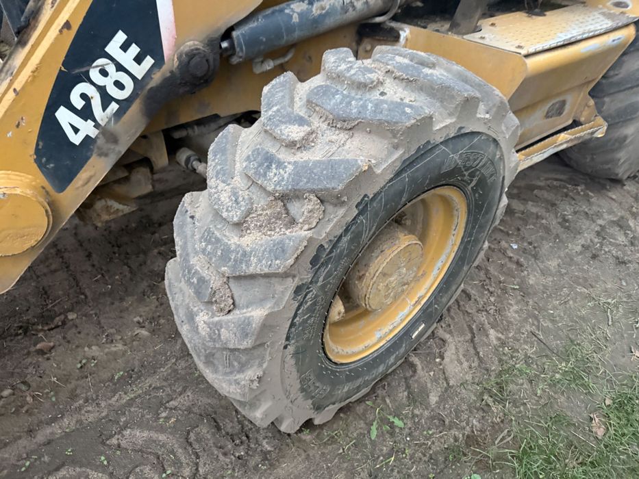 Koparko-Ładowarka CAT 428 E z 2007r 3 łyżki jak jcb 3cx BRUTTO vat 0%