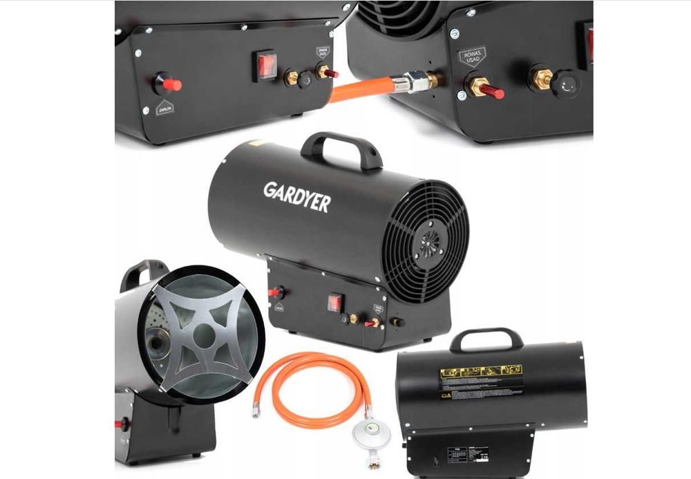 Теплова гармата 30 кВт Gardyer обігрівач газовий обогреватель