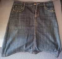 Spódnica damska jeansowa 33