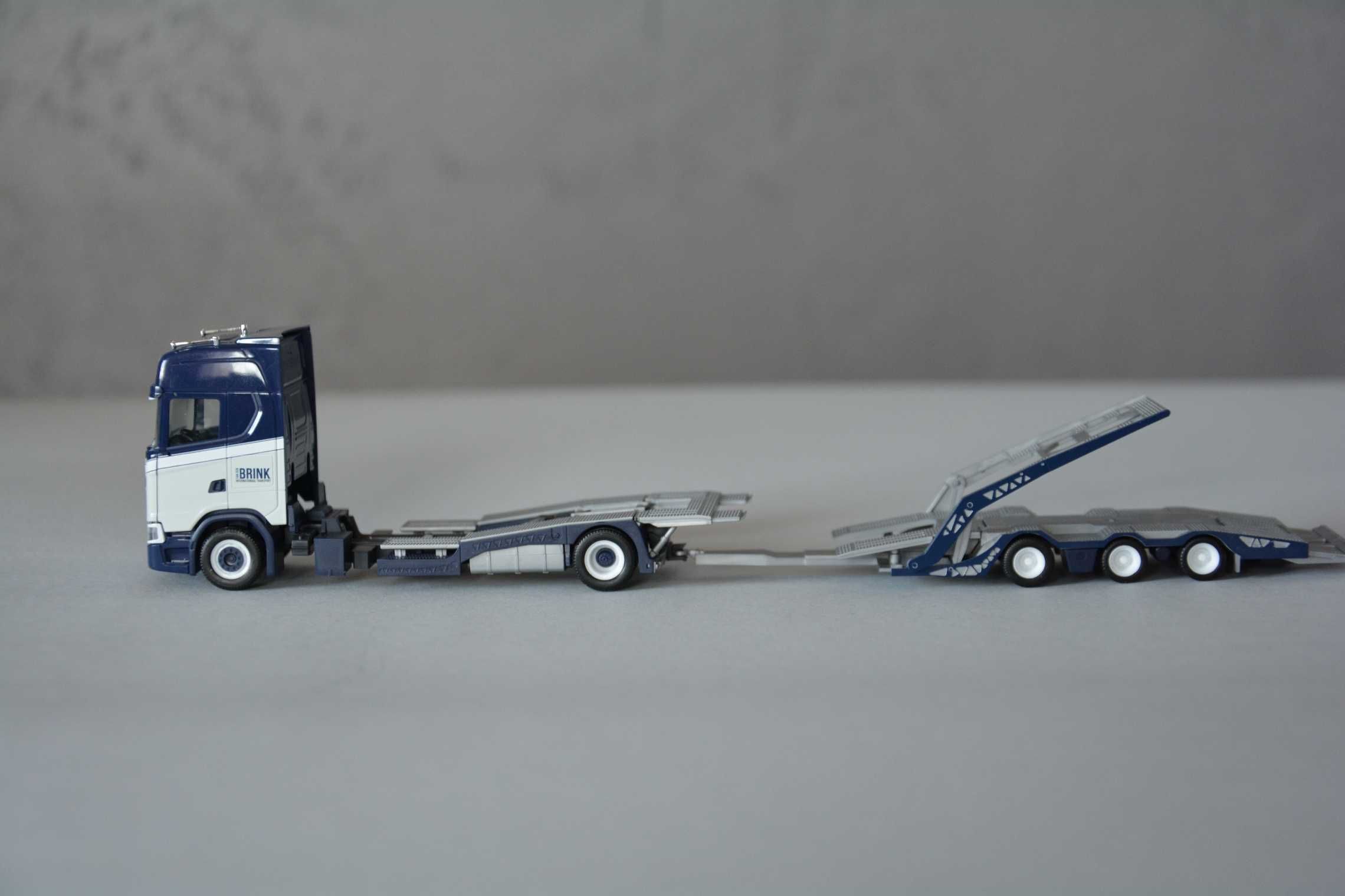 1:87 (H0) Herpa 313742 - Scania CS 20 HD (auto-transporter) BRINK (NL)