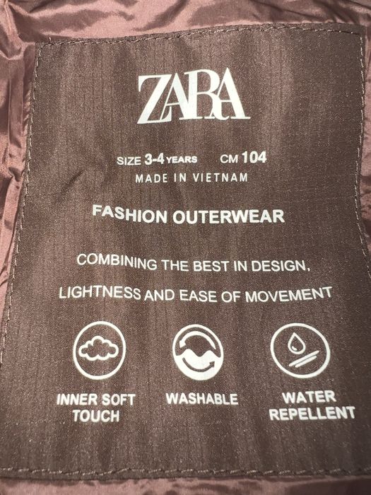 Зимовий пуховий костюм ZARA