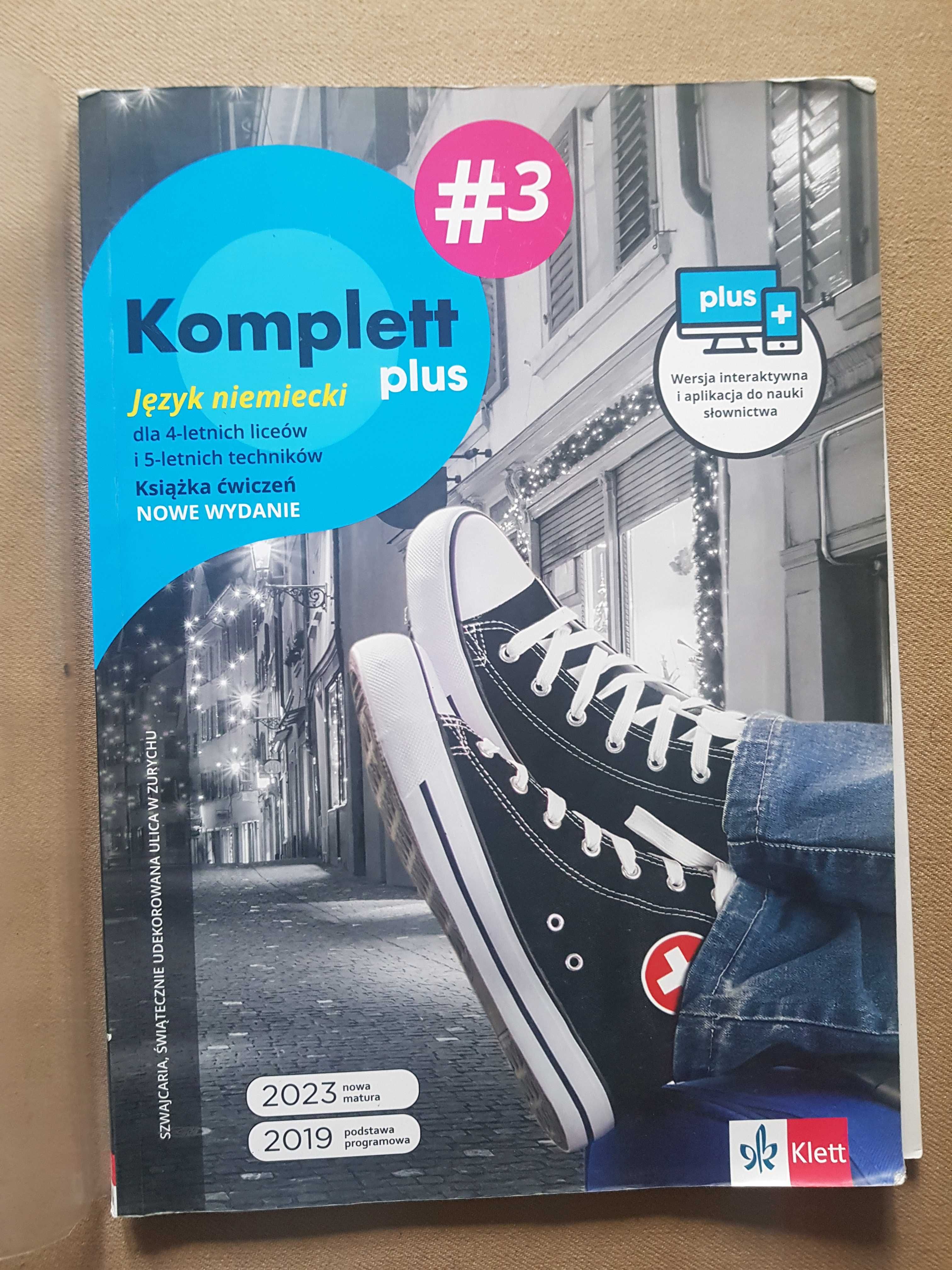 Komplett plus 3 nowe wydanie podręcznik i ćwiczenia
