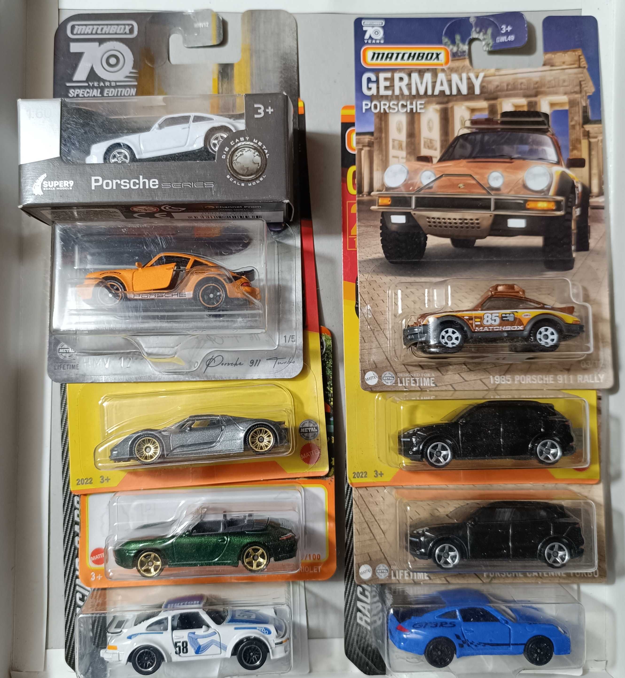 Coleção Porsche & Audi & BMW Hot Wheels