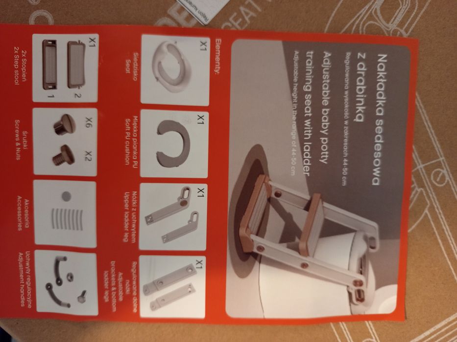 Nakładka na sedes dla dzieci