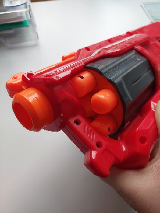 Pistolet Nerf mega Cycloneshock wyrzutnia